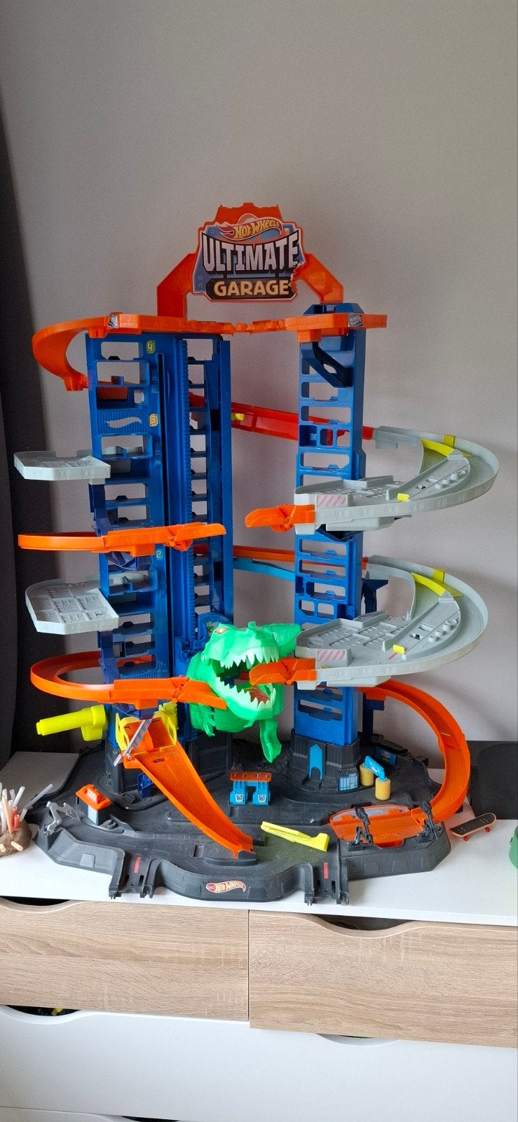 Te koop hot wheels ultimate garage, Kinderen en Baby's, Speelgoed | Racebanen, Ophalen, Handmatig, Hot Wheels