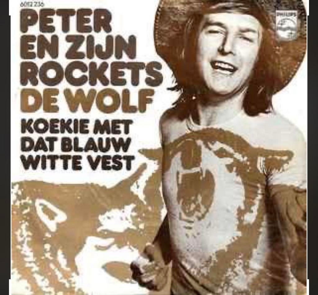 Peter En Zijn Rockets – De Wolf / Single 7 / Nieuwstaat, Ophalen of Verzenden, Zo goed als nieuw, Overige formaten