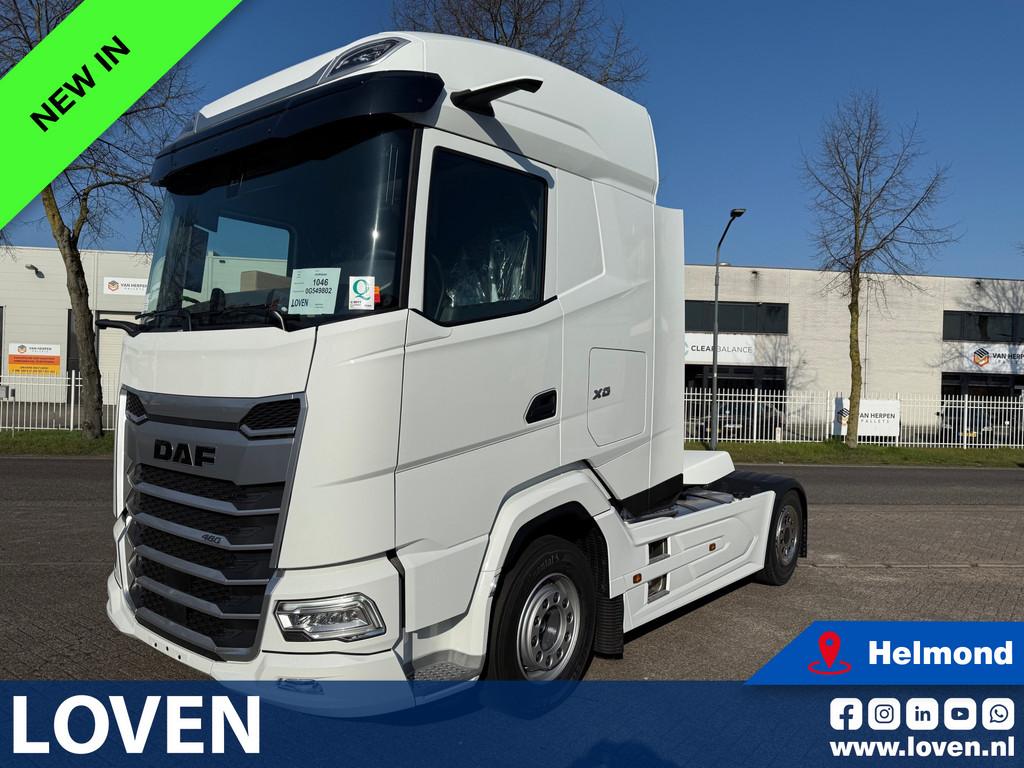 DAF XG 480 FT PCC/PTO/MX Engine Brake Model Year 2025, Auto's, Automaat, Achterwielaandrijving, Met garantie (alle), Wit