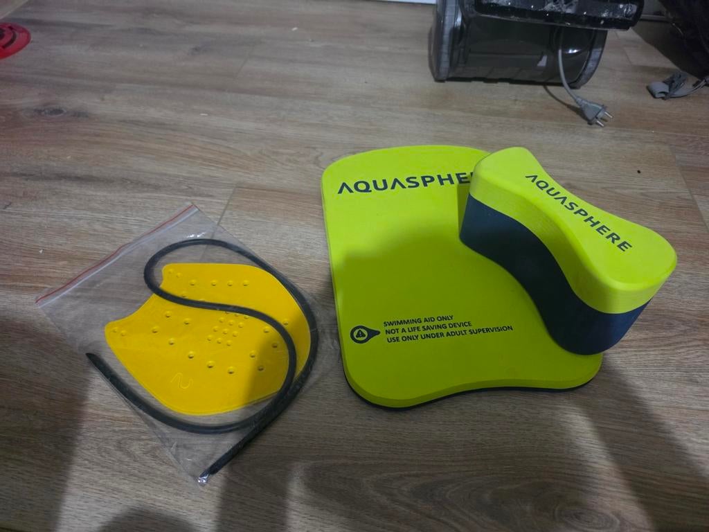 Aquasphere zwemhulpmiddel - zwemplank en pull buoy, Ophalen of Verzenden, Zo goed als nieuw, Overige typen