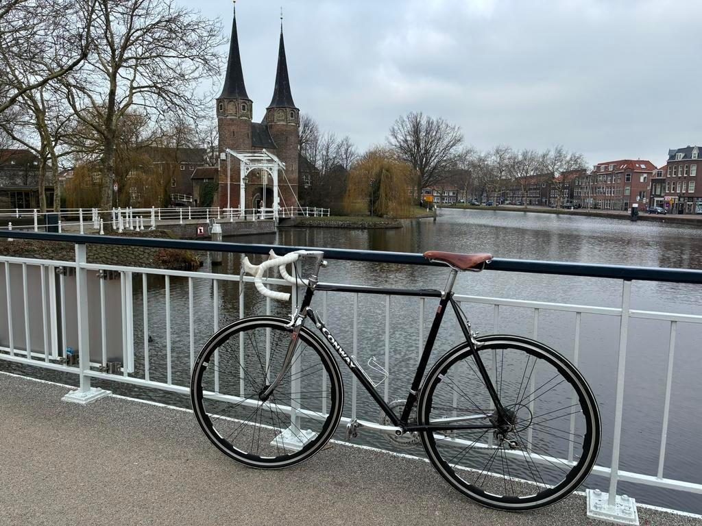 Conway Vintage Racefiets (Kuifje), Fietsen en Brommers, Fietsen | Racefietsen, Minder dan 10 versnellingen, Staal, Heren, Zo goed als nieuw