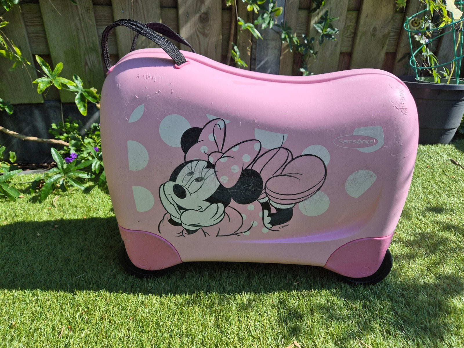 Disney Minnie Mousse kinderkoffer van Samsonite, Sieraden, Tassen en Uiterlijk, Tassen | Reistassen en Weekendtassen, Gebruikt