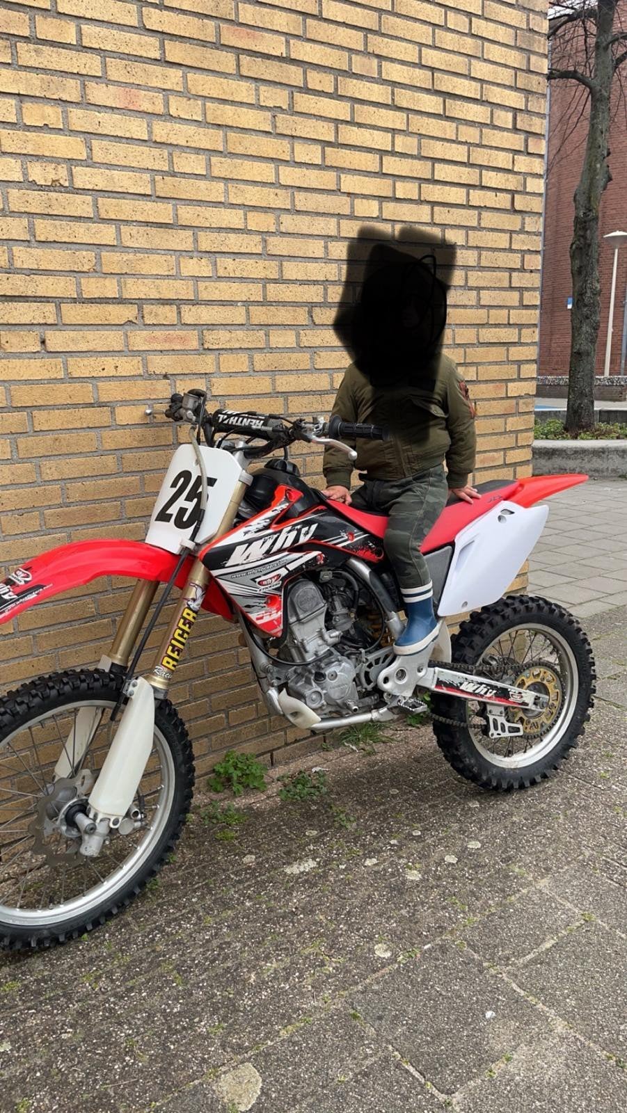 honda crf 150cc  4takt 2007 zeer unieke crosser crossmotor, Ophalen of Verzenden