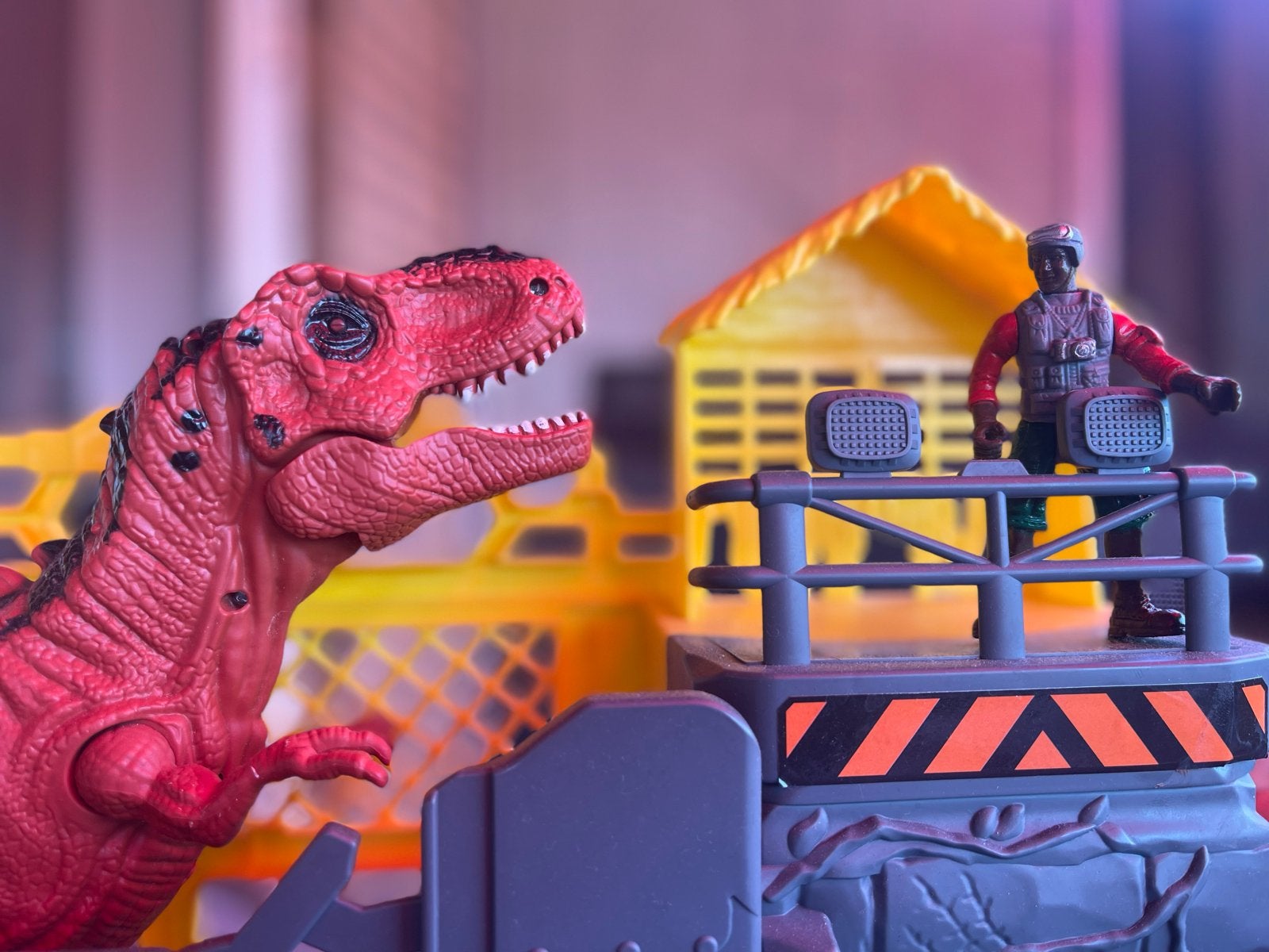 Dinosaurus speelset met figuur, Ophalen, Gebruikt, Jongen of Meisje