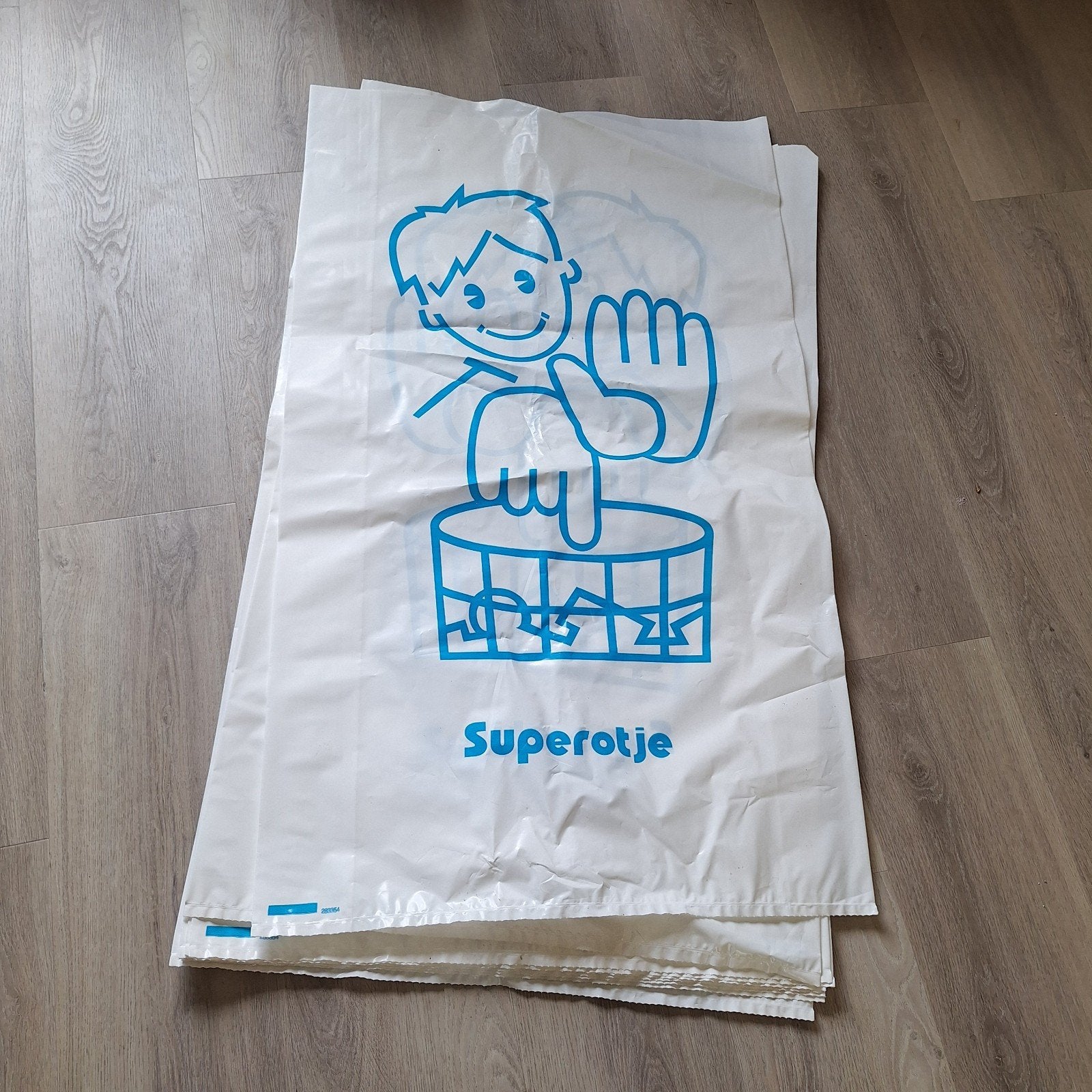 Superotje puin / afvalzakken (9x) - Nieuw, Doe-het-zelf en Verbouw, Overige Doe-het-zelf en Verbouw, Ophalen of Verzenden, Nieuw