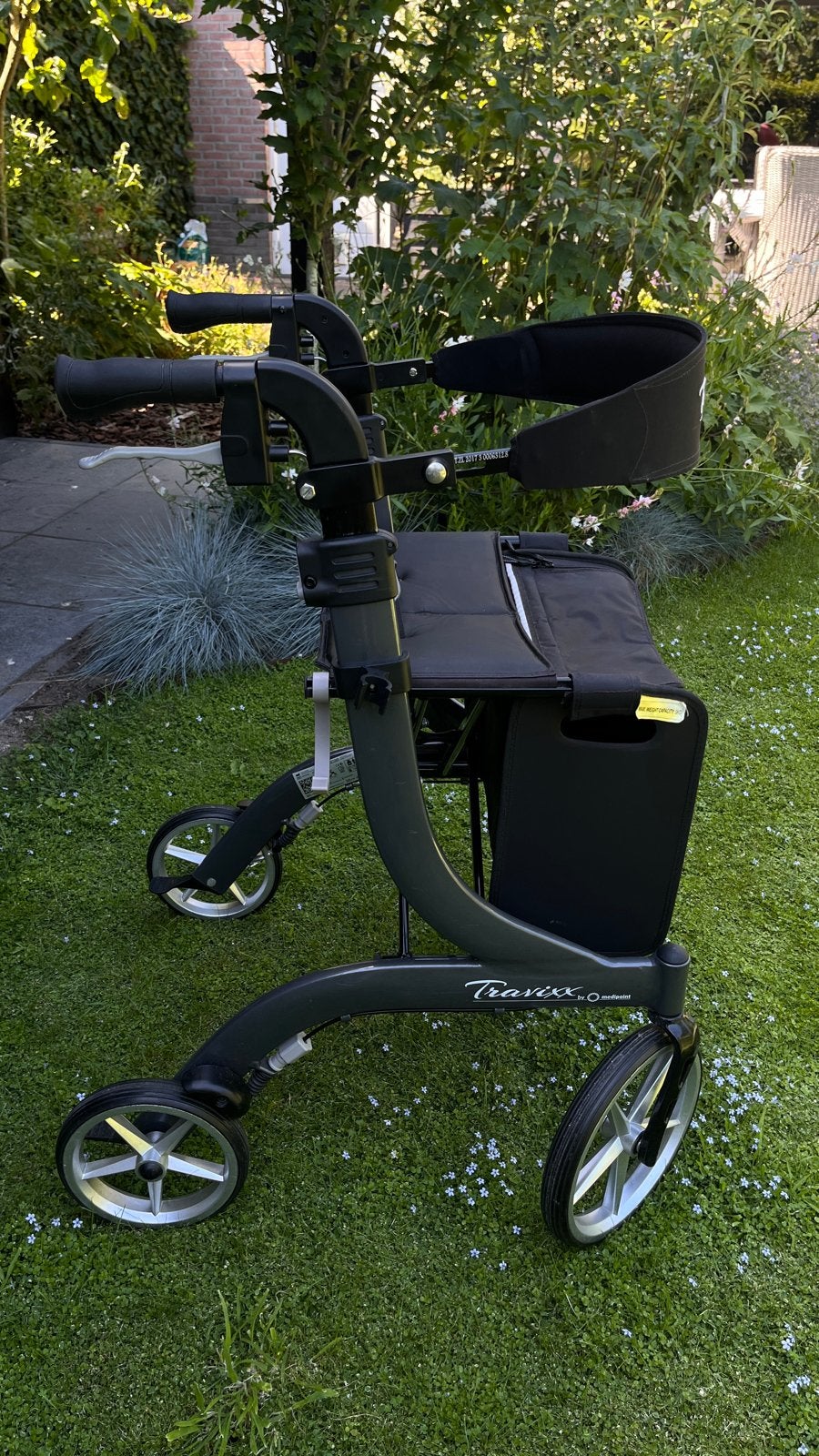 ALS NIEUW Medipoint Travixx Deluxe rollator, Diversen, Rollators, Ophalen, Zo goed als nieuw