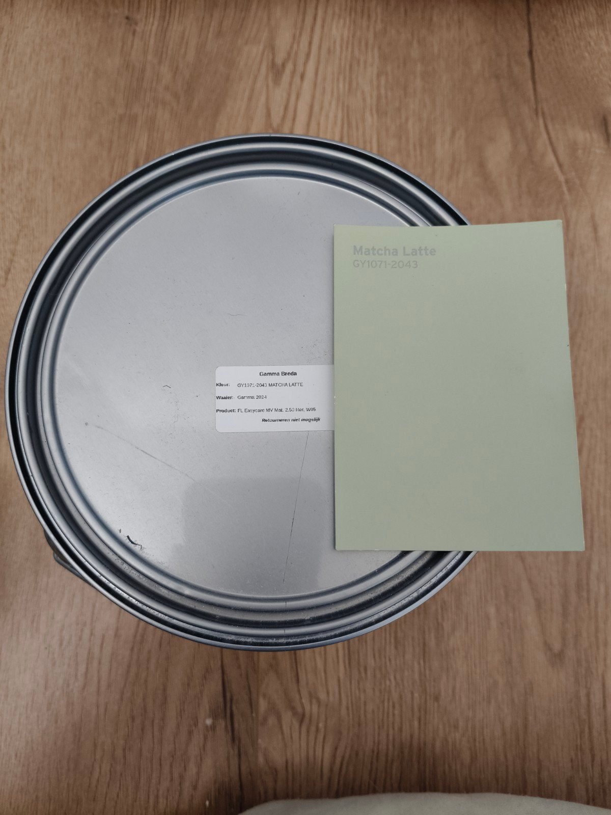 Flexa Easycare 2,5L Matcha Latte Muurverf (nieuw), Ophalen, Nieuw, Verf, Minder dan 5 liter