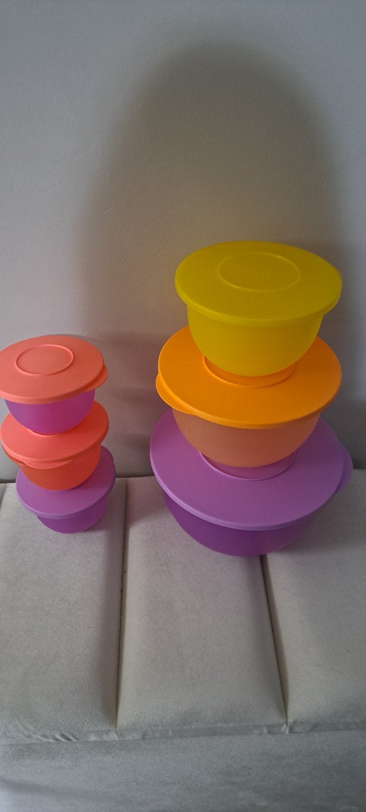Nieuwe Trendy Tupperware Kommen Set - Diverse Maten, Ophalen of Verzenden, Nieuw, Bak of Kom