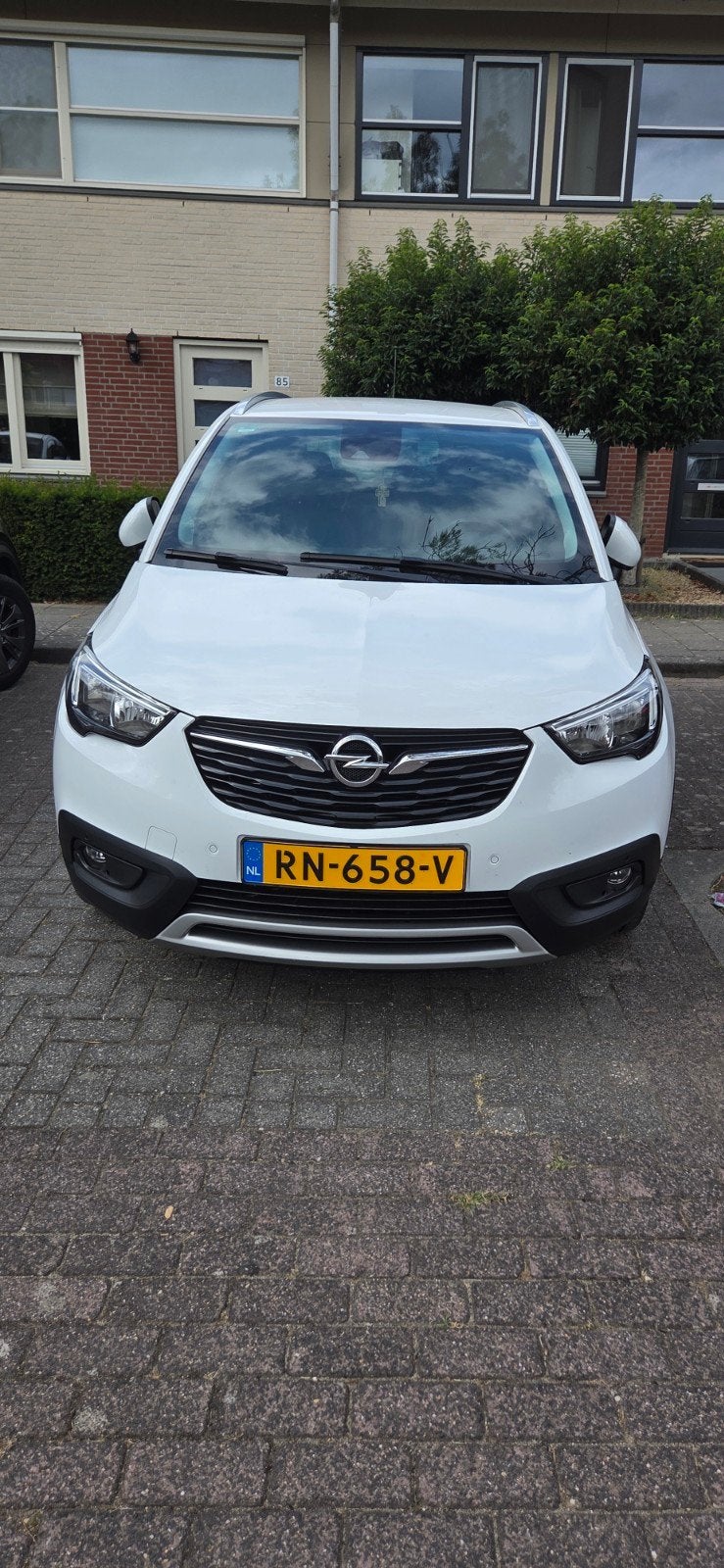 Opel Crossland X 1.2 Turbo 110pk Start/stop Aut 2018 Wit, 840 kg, Wit, Origineel Nederlands, USB