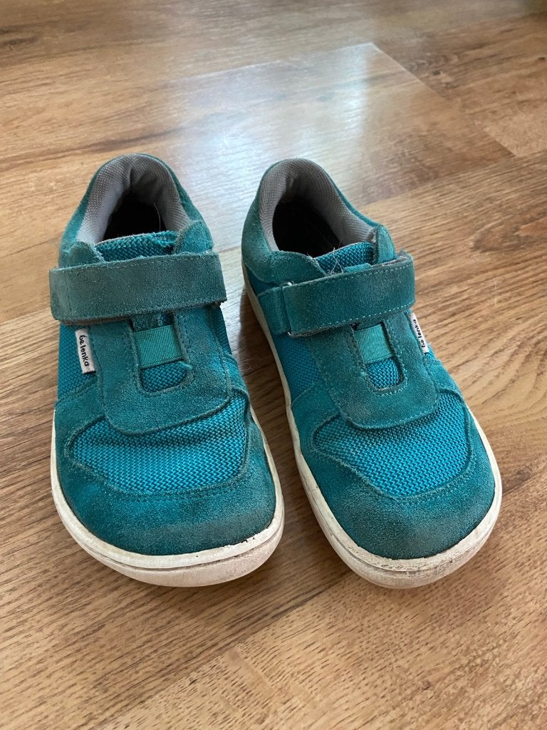 Be Lenka barefoot schoenen maat 30 blauw groen, Blauw, Ophalen of Verzenden, Sneakers of Gympen, Gedragen