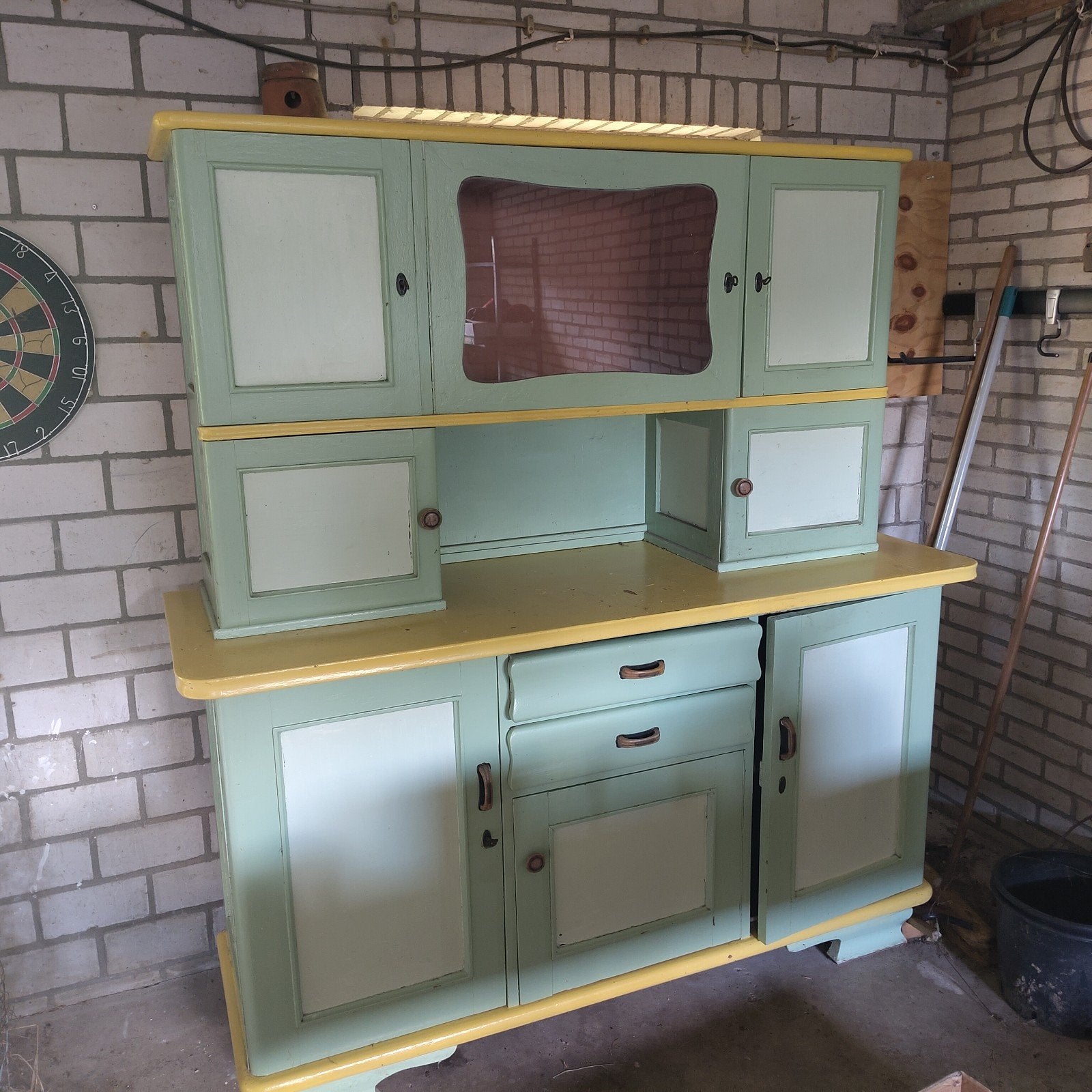Vintage jaren '60 buffetkast - 2-delig, Ophalen