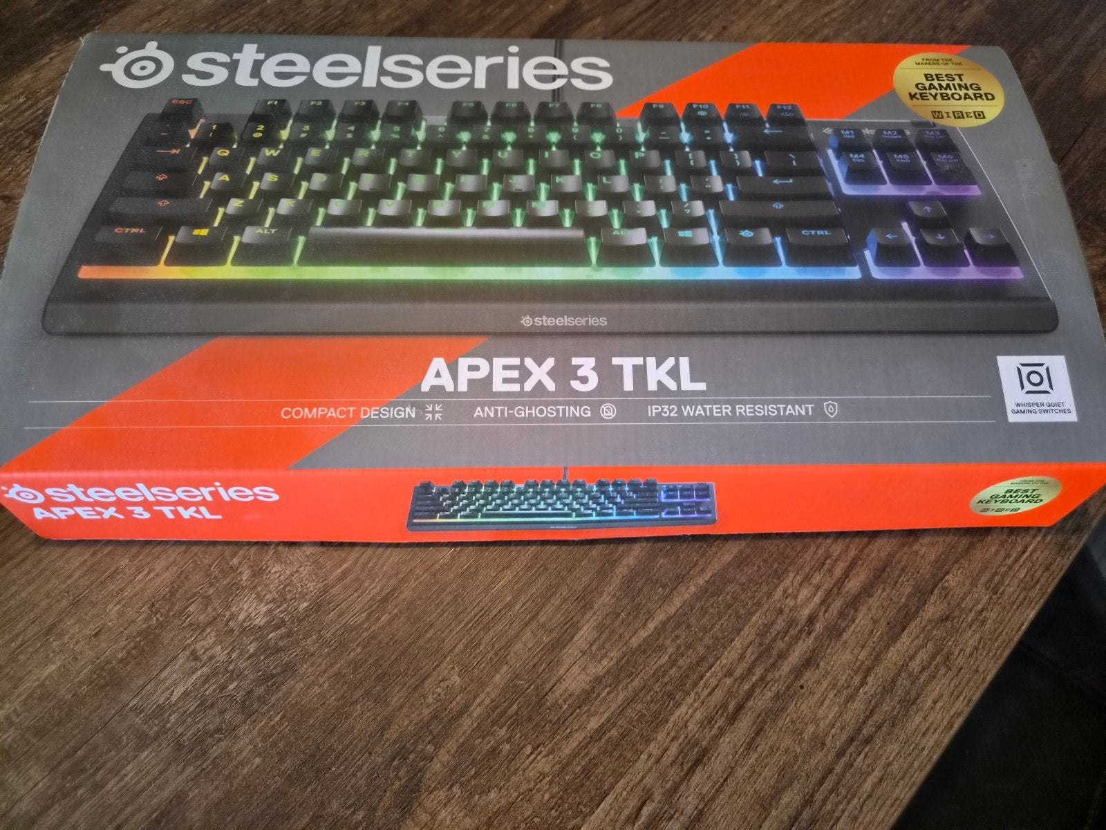 SteelSeries Apex 3 TKL Gaming Toetsenbord, Computers en Software, Ophalen of Verzenden, Qwerty, SteelSeries, Zo goed als nieuw