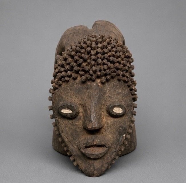 260858 - Afrikaans Mambila masker - Cameroon., Ophalen of Verzenden
