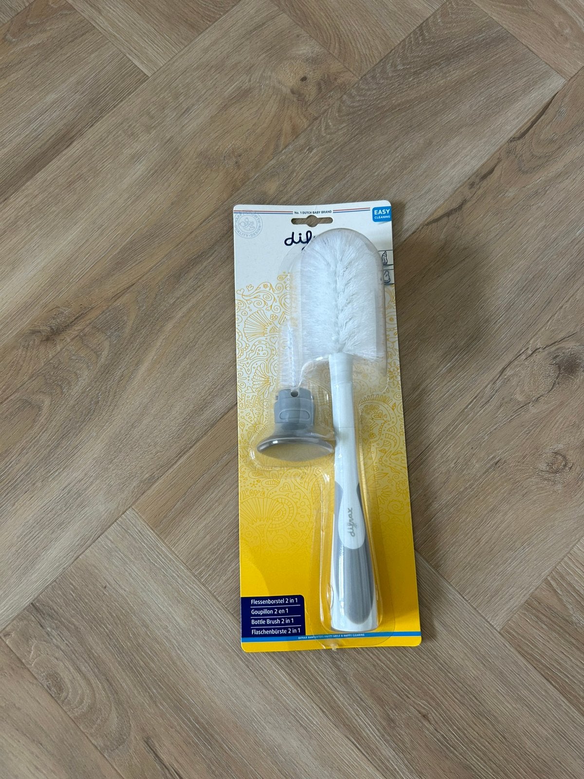 Difrax borstel + gratis voedingverdeler, Ophalen of Verzenden, Nieuw, Overige typen