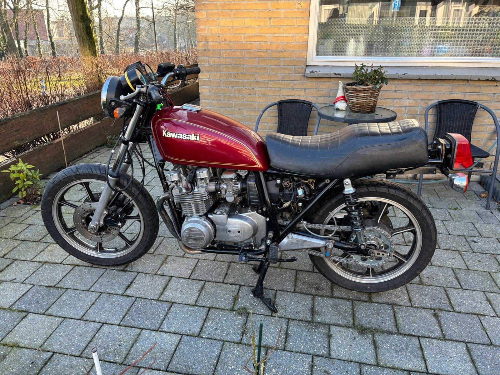 Kawasaki Oldtimer Z750e 1980 Projectmotor Te Koop (MOET WEG), Motoren, Gebruikt, Particulier, Overig