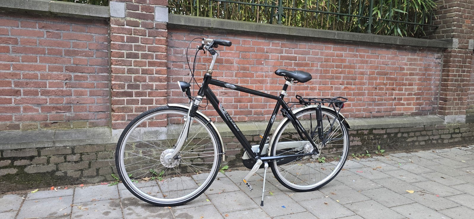 Prima heren fiets alles werkt prima rijdt schakelt goed, Versnellingen, Zo goed als nieuw, 57 tot 61 cm, Trommelrem
