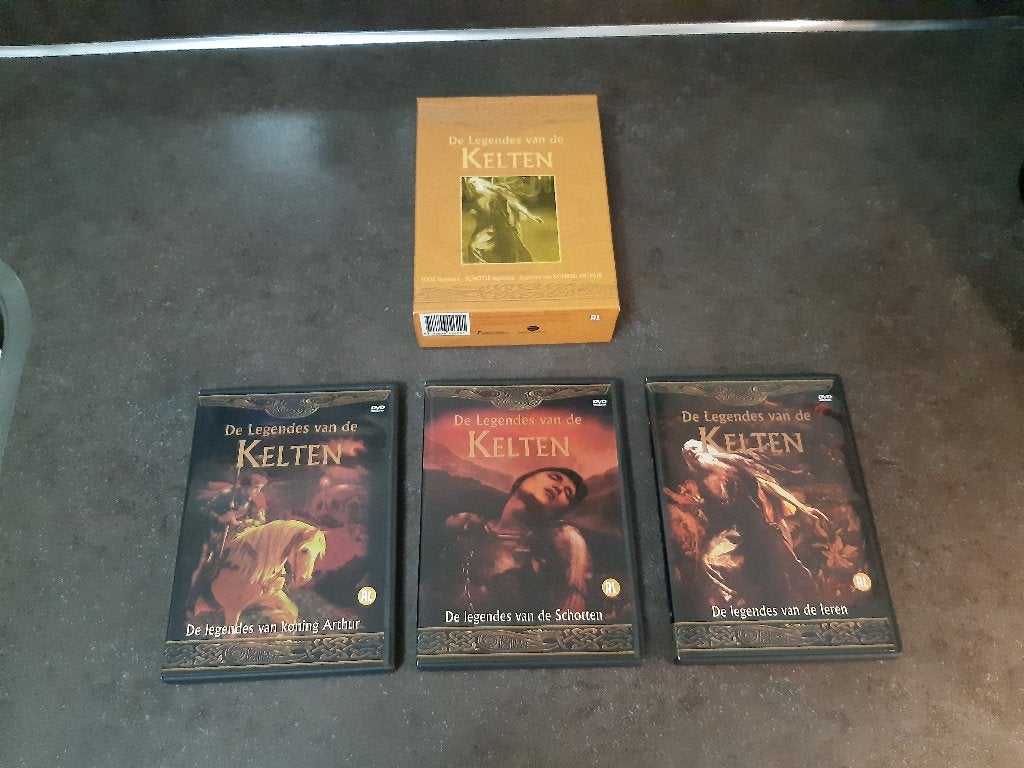 De legendes van de kelten 3 dvd box nieuwstaat, Alle leeftijden, Ophalen of Verzenden, Zo goed als nieuw, Natuur