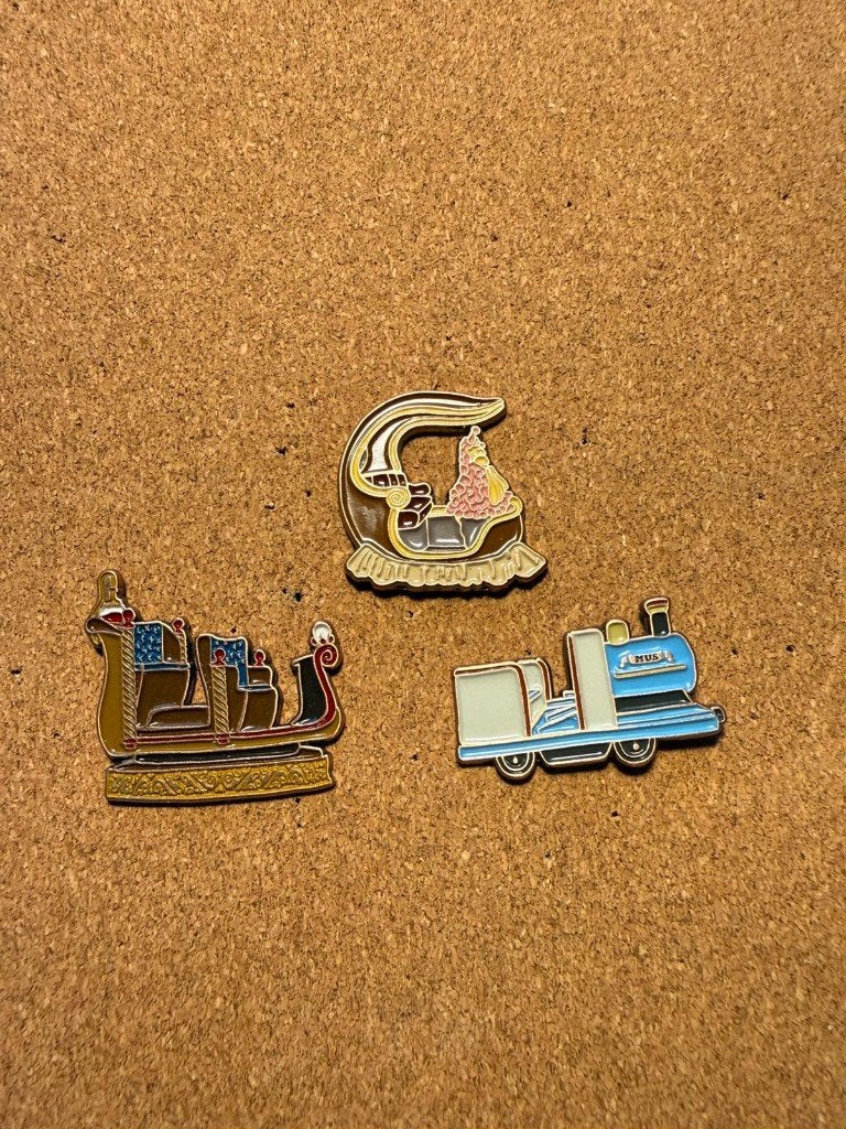 Efteling Pinset | Voertuigenset 1 | EPP 433, 434 & 435, Verzamelen, Verzenden, Zo goed als nieuw, Button of Speldje