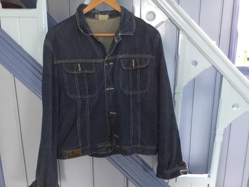 Vintage Lois spijkerjas, Ophalen of Verzenden, Zo goed als nieuw, Maat 56/58 (XL), Blauw