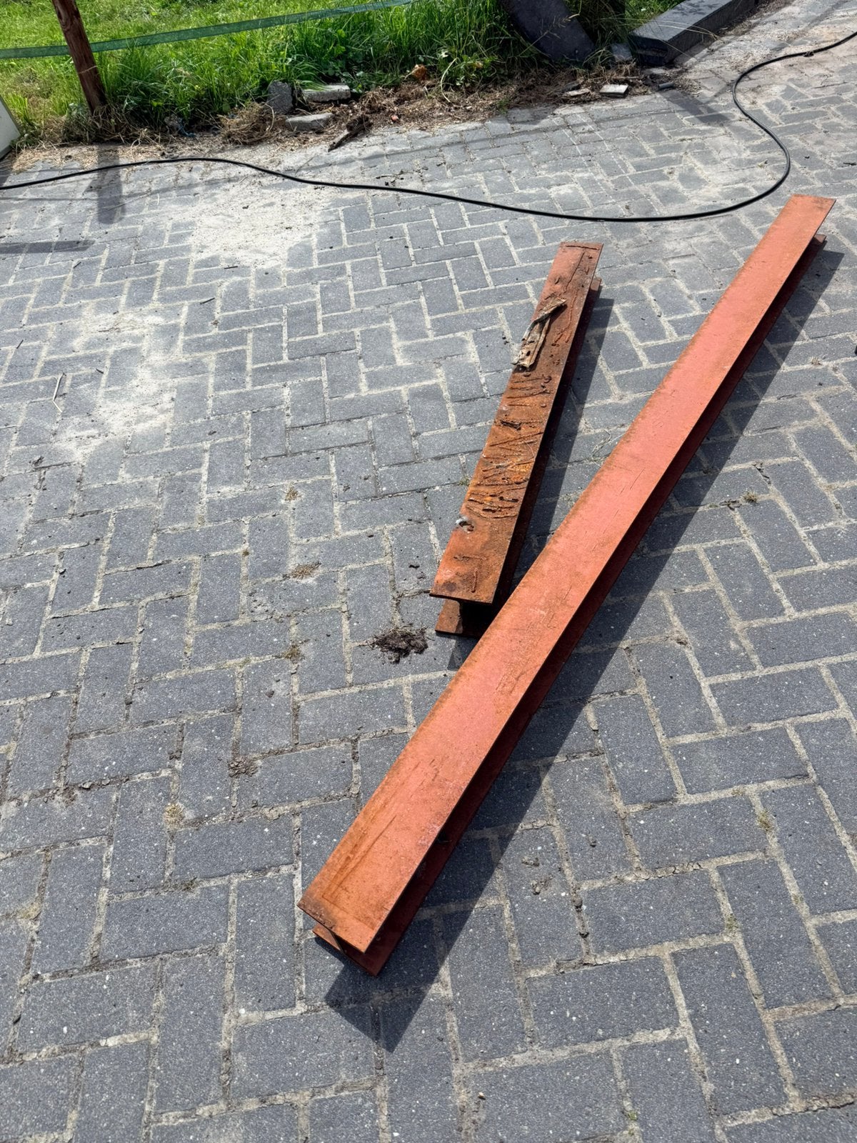 IJzeren H-balken, Ophalen, Zo goed als nieuw, IJzer