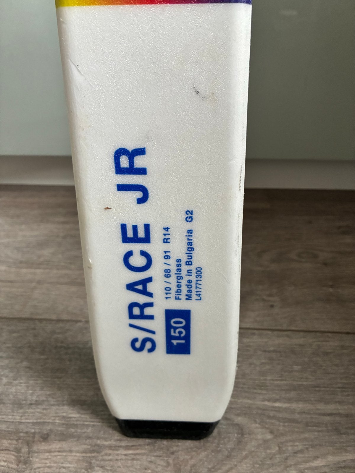 Salomon S/RACE JR ski's 150 cm met bindingen, Ophalen, 140 tot 160 cm, Gebruikt, Salomon
