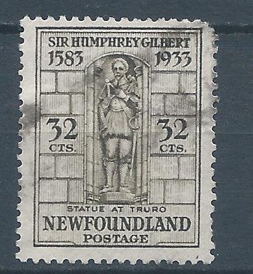 D187 - Canada - Newfoundland - MiNr 213 (gestempeld), Postzegels en Munten, Ophalen of Verzenden, Gestempeld, Noord-Amerika