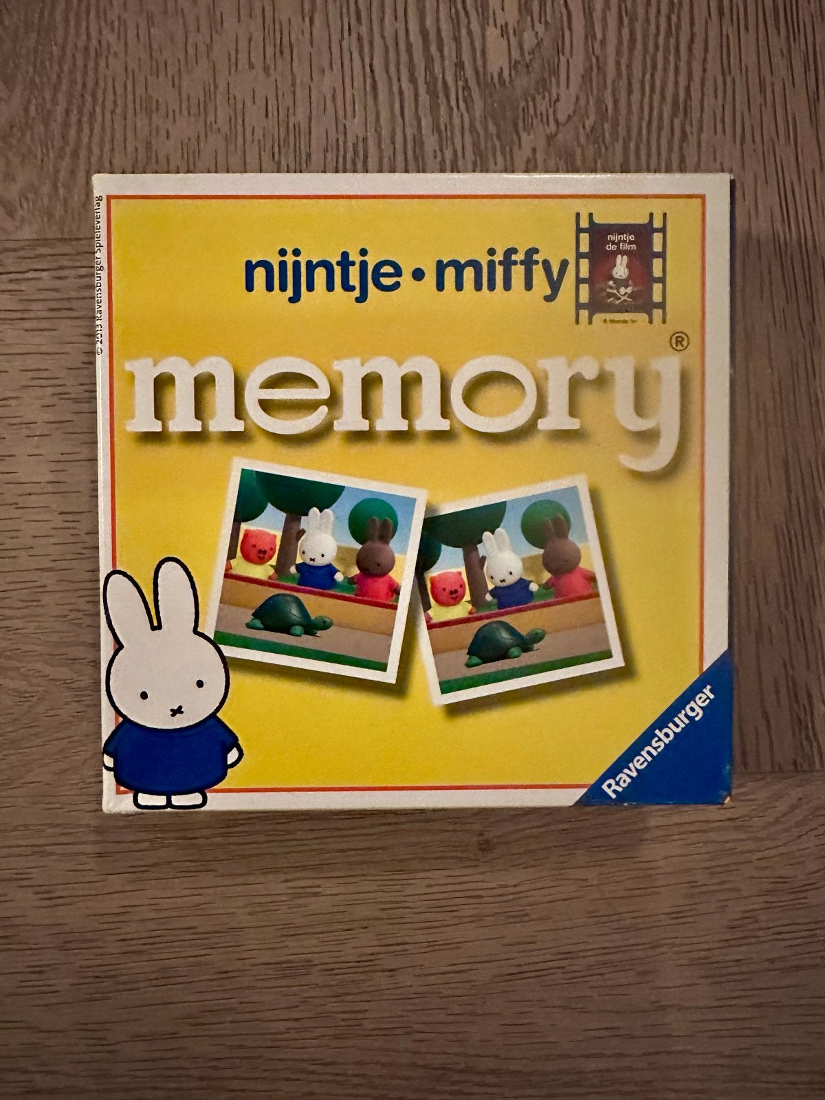 Nijntje Miffy Memory Spel van Ravensburger, Een of twee spelers, Ophalen, Gebruikt