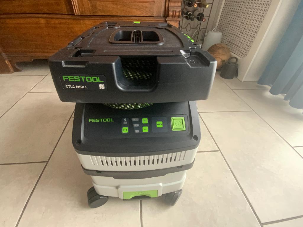 Festool stofzuiger CTLC MIDI 1 (draadloos), Doe-het-zelf en Verbouw, Ophalen, Zo goed als nieuw, Overige typen