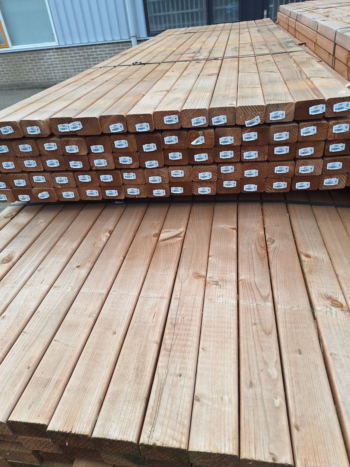 Red vision geschaafde regels 3000x70x45  mm, Ophalen, Nieuw