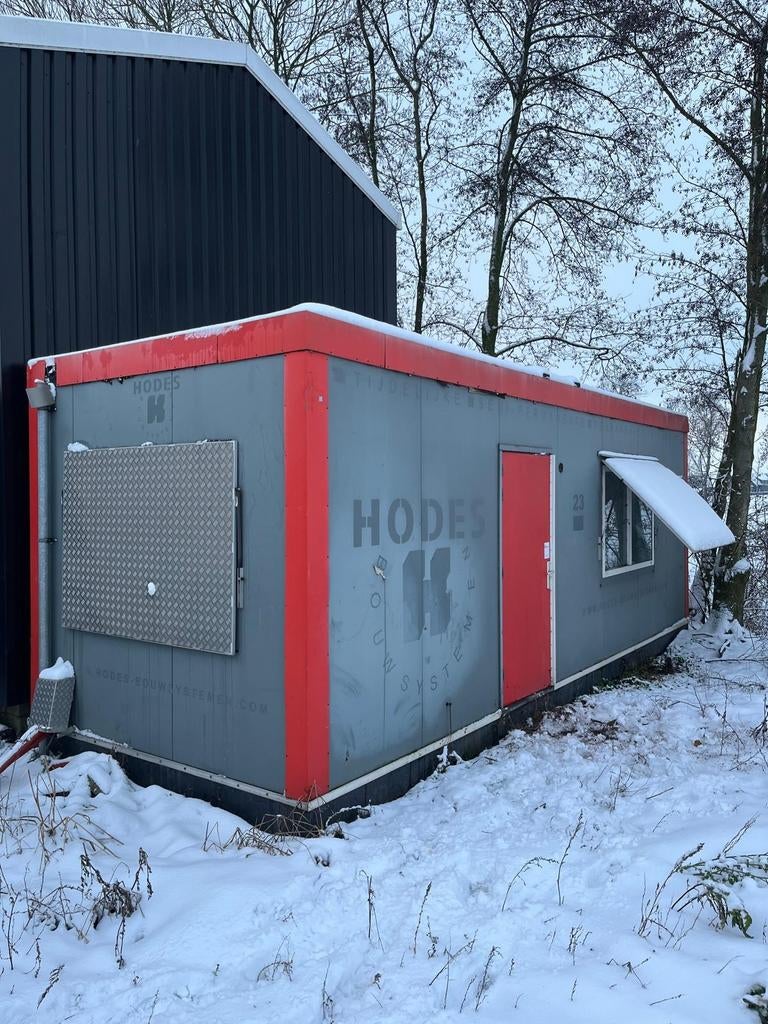 Schaftkeet kantoorunit container kantoor VERKOCHT, Ophalen