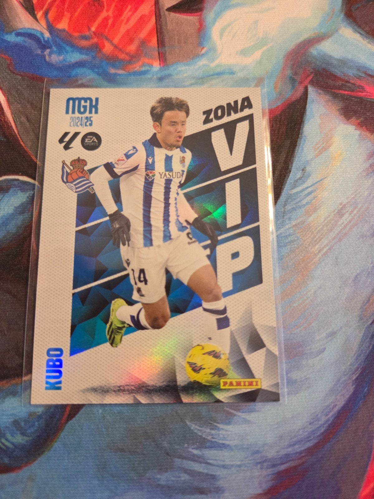 Takefusa Kubo Panini Adrenalyn XL LaLiga 2024/25 VIP kaart, Ophalen of Verzenden