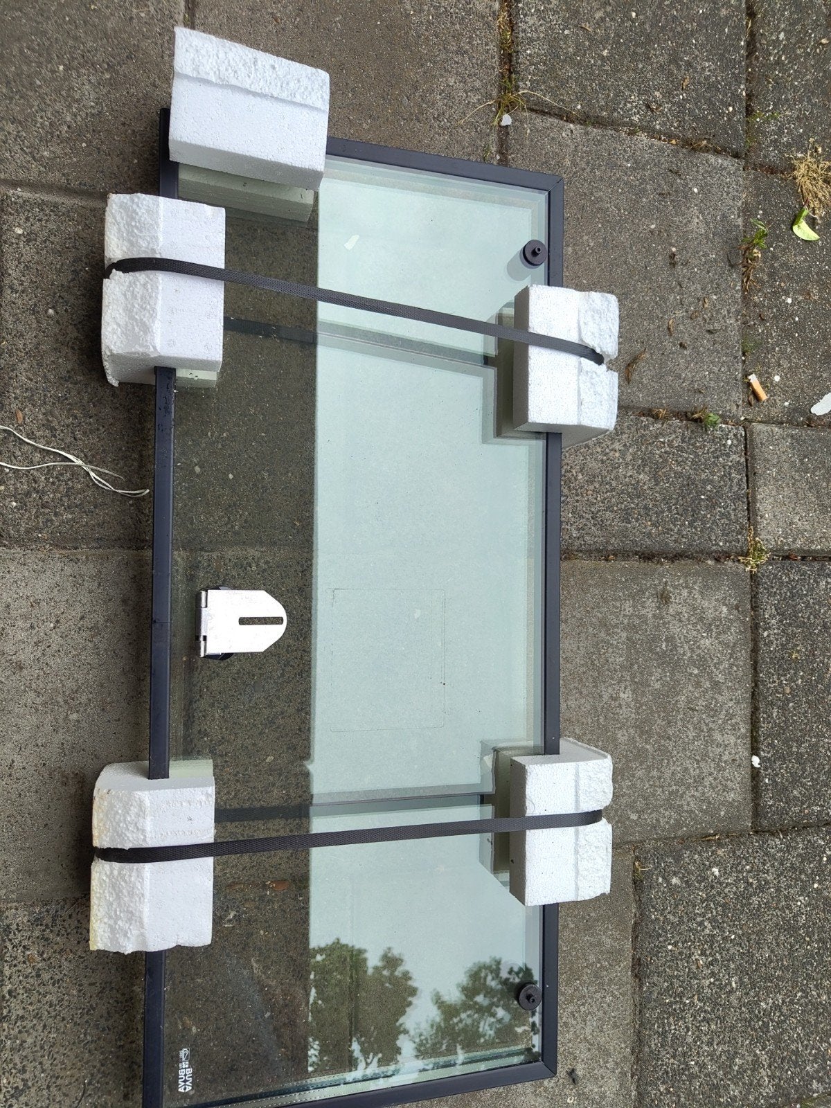 Isolerend klepraam met dubbelglas, Doe-het-zelf en Verbouw, Glas en Ramen, Nieuw, Gevelraam of Ruit, 80 tot 120 cm, 80 tot 120 cm
