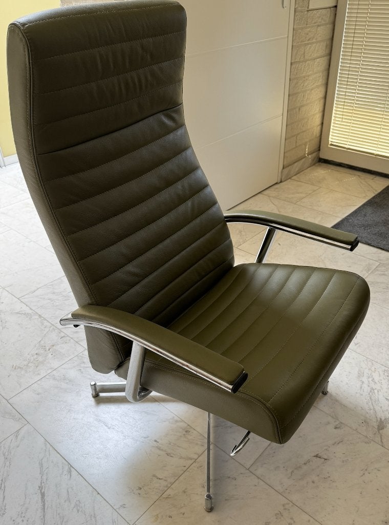 KEBE havanna fauteuil (soft leather), Ophalen, Zo goed als nieuw, 50 tot 75 cm, Leer