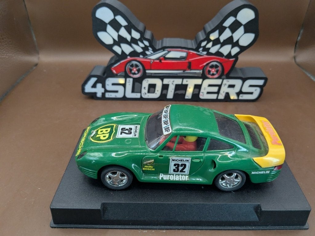 SCX Porsche 959 #32 4WD *USED*, Kinderen en Baby's, Ophalen of Verzenden, Elektrisch, Overige merken