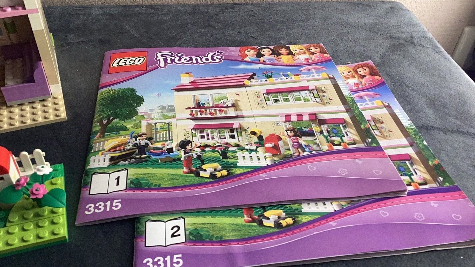 Lego Friends Olivia's Huis (3315) - Compleet met boekjes, Lego, Friends, Ophalen of Verzenden, Zo goed als nieuw