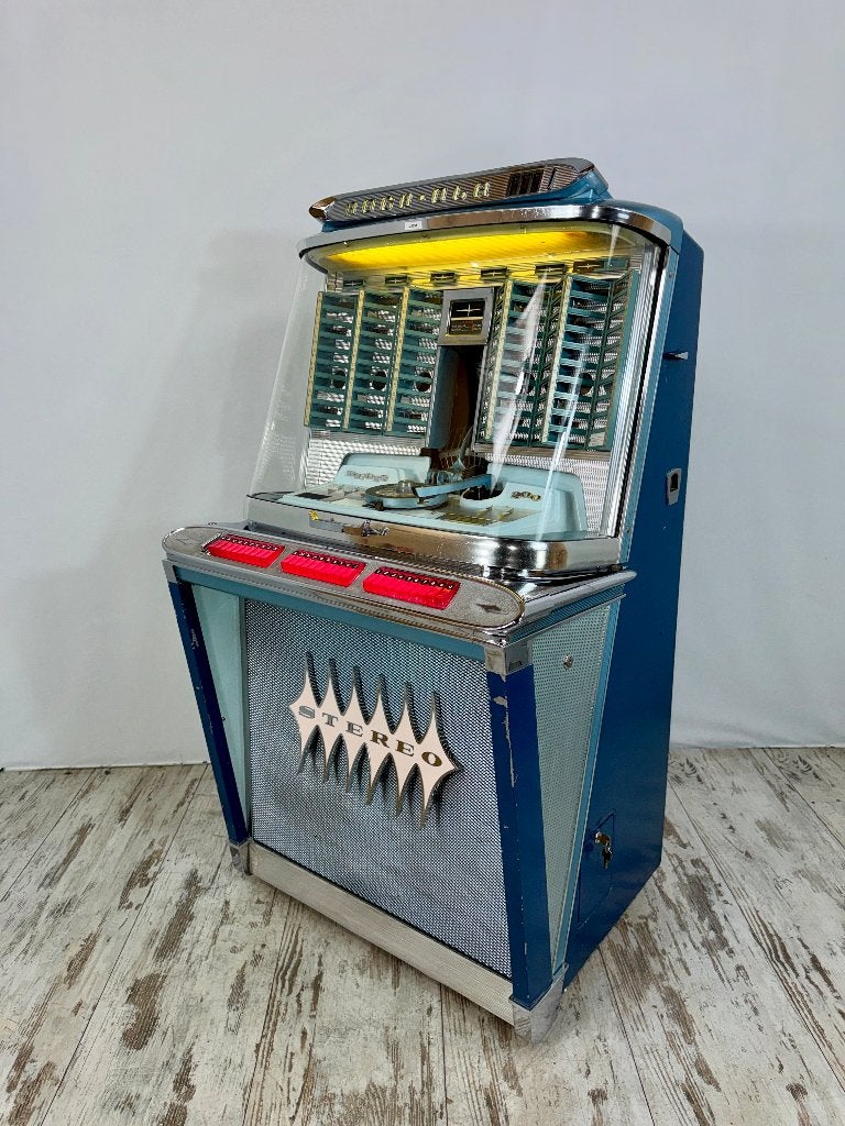 Jukebox Rock-Ola Modell 1495 Regis, Verzamelen, Ophalen of Verzenden, Gebruikt, 1960 tot 1970, Rock Ola