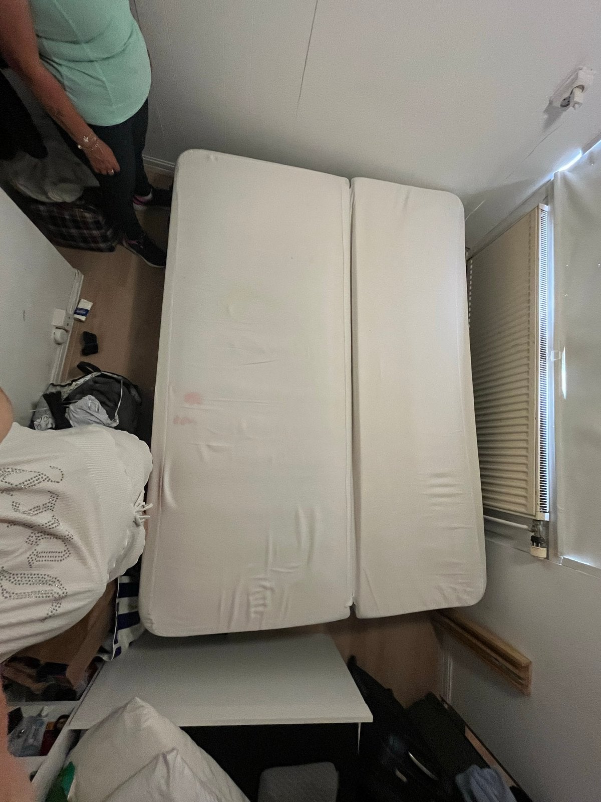 IKEA slaapbank - Compact en comfortabel, Ophalen, Gebruikt, Zwart, Tweepersoons