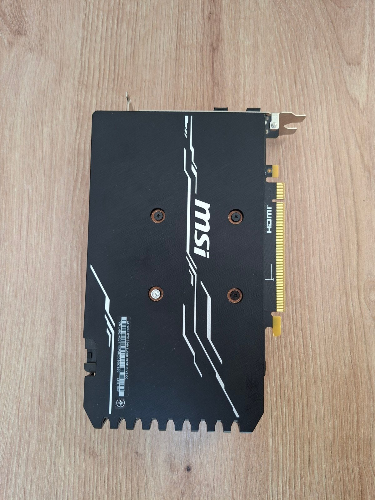 GTX 1660 Super, Computers en Software, Ophalen, PCI-Express 3, GDDR6, Zo goed als nieuw
