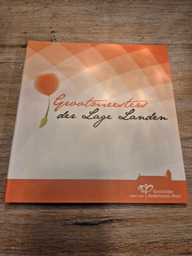 Grootmeesters der Lage Landen muntset, Postzegels en Munten, Ophalen of Verzenden, Vóór koninkrijk, Overige waardes, Setje