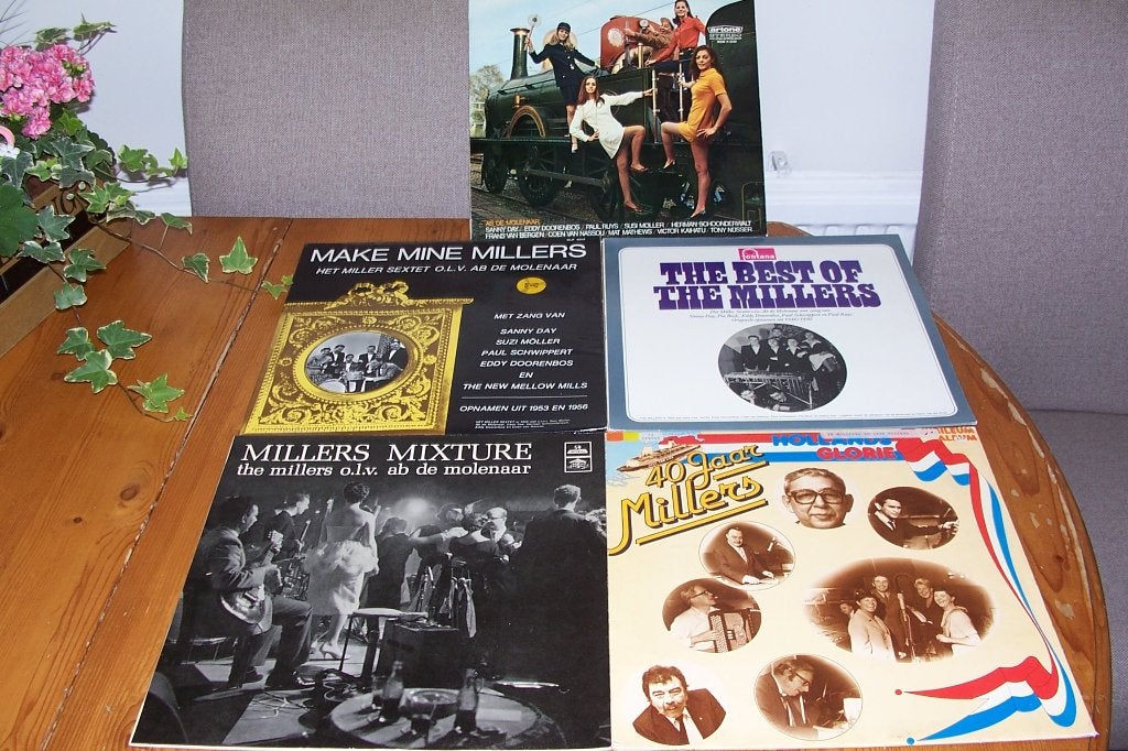 the millers 5 lp's, LP, Gebruikt, Overige genres, Ophalen of Verzenden