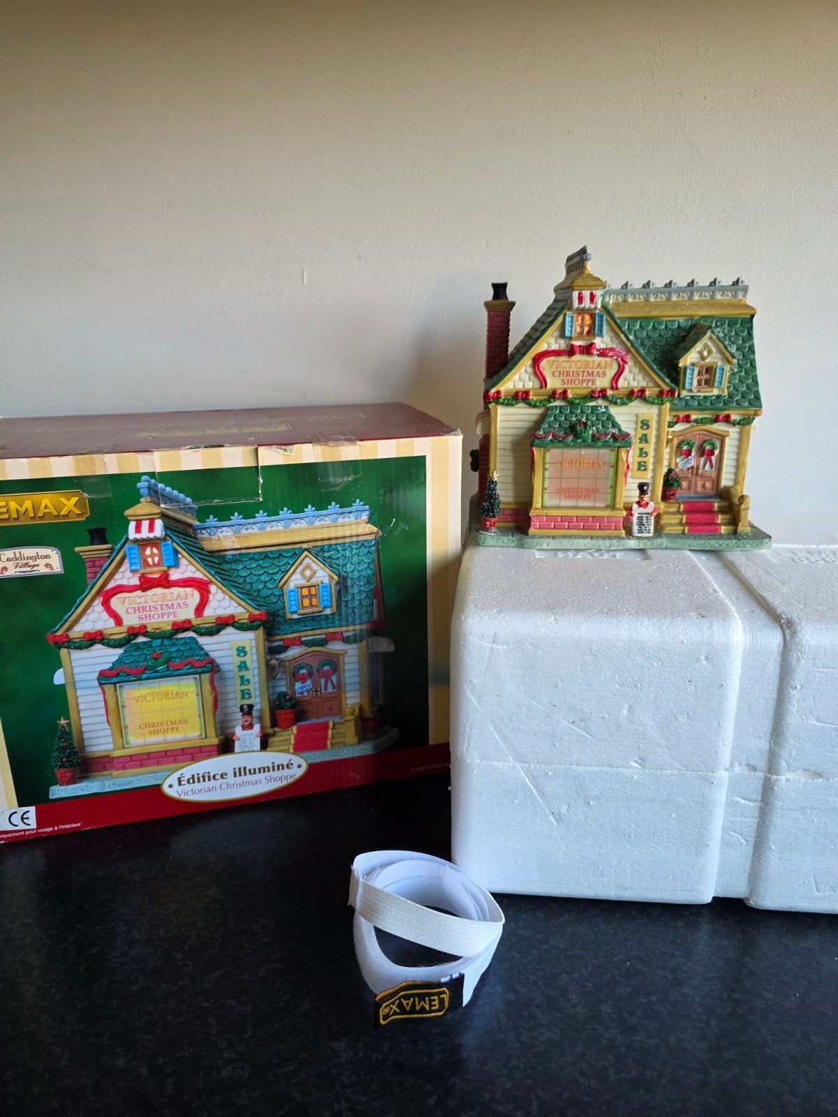 Lemax Retired Victorian Christmas Shoppe kersthuisje, Ophalen, Gebruikt