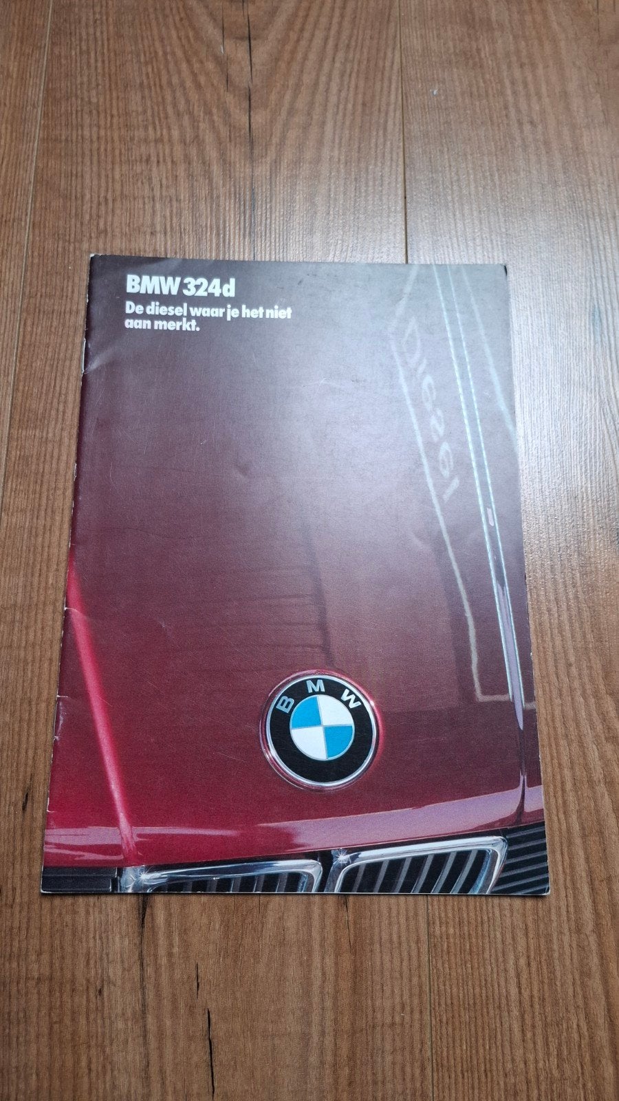 Bmw 3 serie e30 324d folder brochure Nederlands, Boeken, Ophalen of Verzenden, Zo goed als nieuw, BMW
