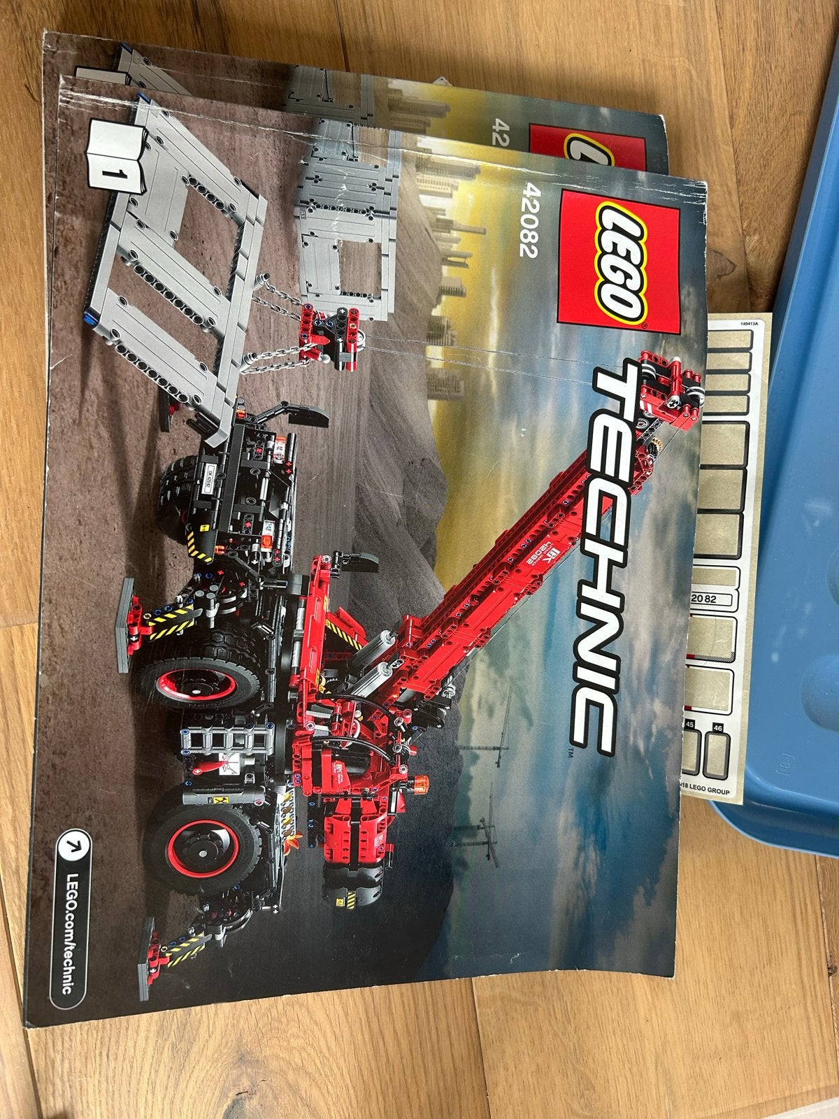 Lego Technic Kraanwagen 42082 - compleet, Ophalen of Verzenden, Gebruikt, Overige merken