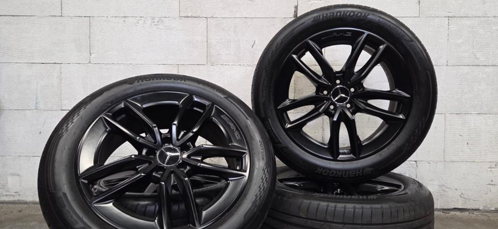 19" Mercedes AMG GLA GLB H247 X247 velgen zomerbanden TPMS, 19 inch, Gebruikt, Banden en Velgen, Ophalen of Verzenden