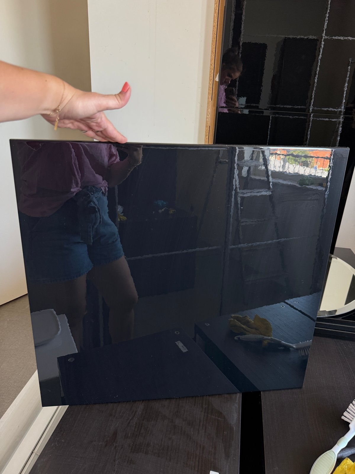 IKEA Selsviken deuren hoogglans zwart. 9  stuks, Ophalen, Overige materialen, 50 tot 100 cm, Zo goed als nieuw