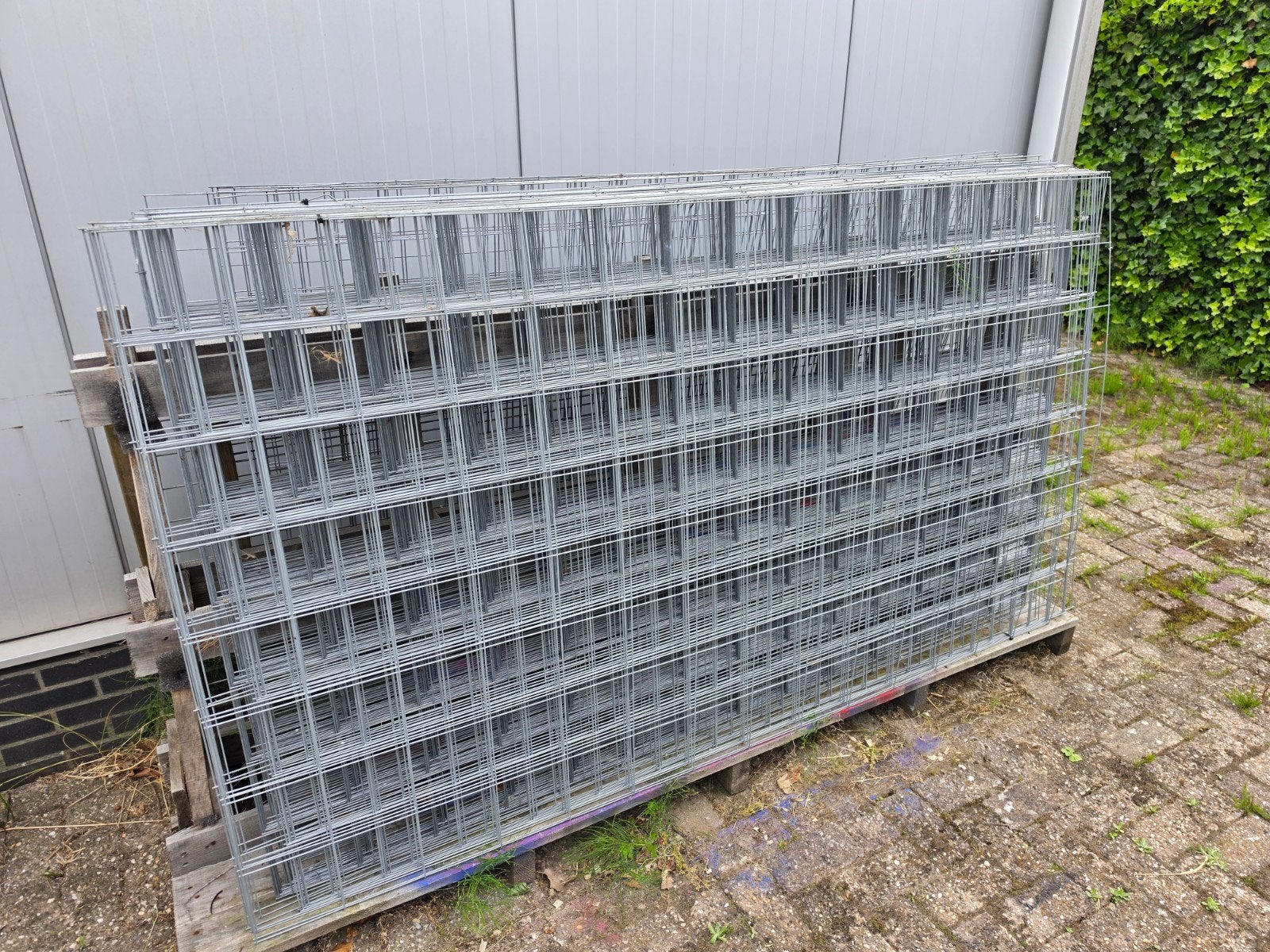 30+-st 75m² Draadmatten maaswijdte 15x15cm vloerverwarming, Tuin en Terras, Gaas en Draad, Ophalen, Nieuw, 20 meter of meer, Gaas