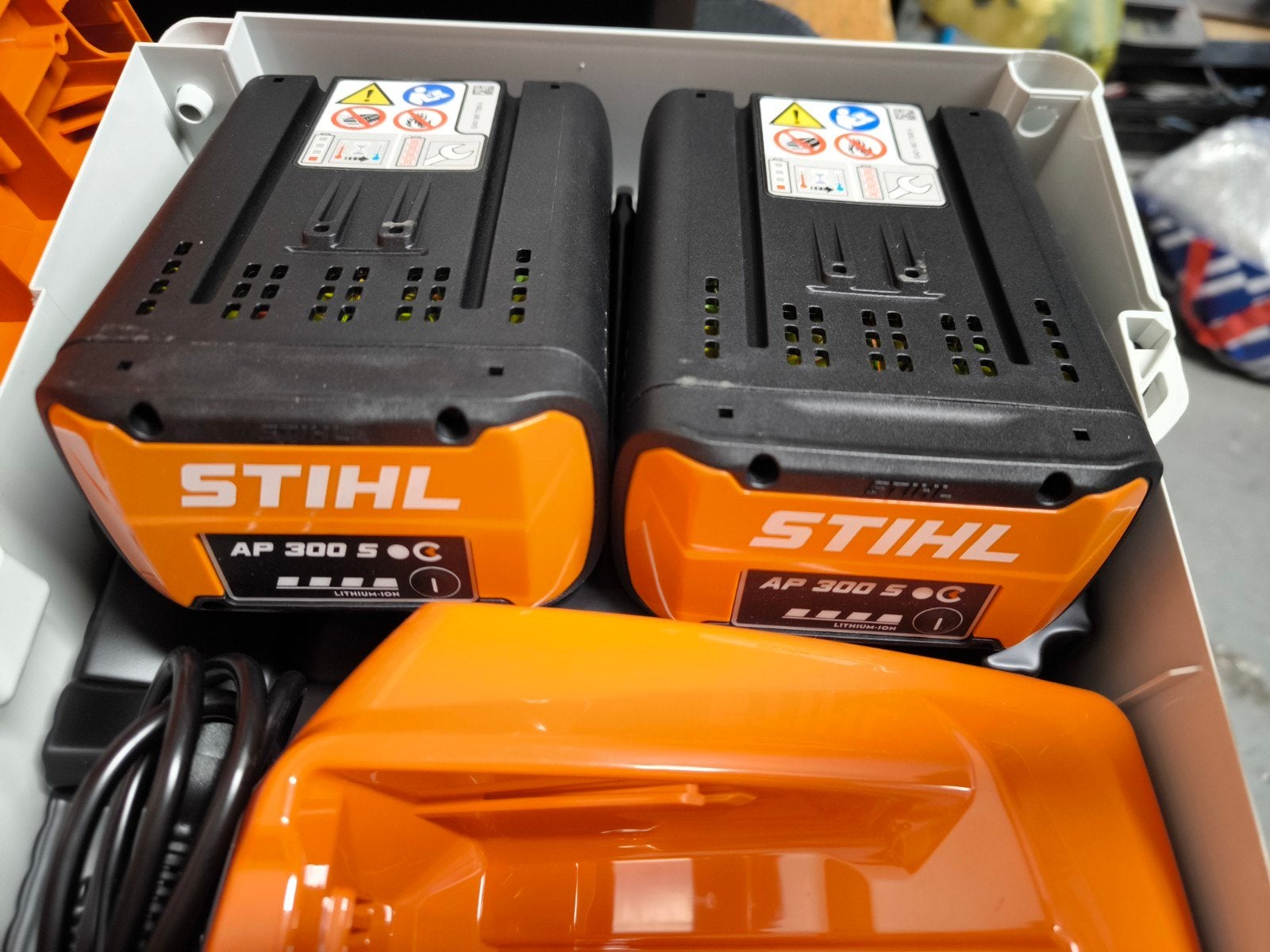 Stihl AP 300 S Accu Set met Lader en Systainer, Ophalen, Nieuw