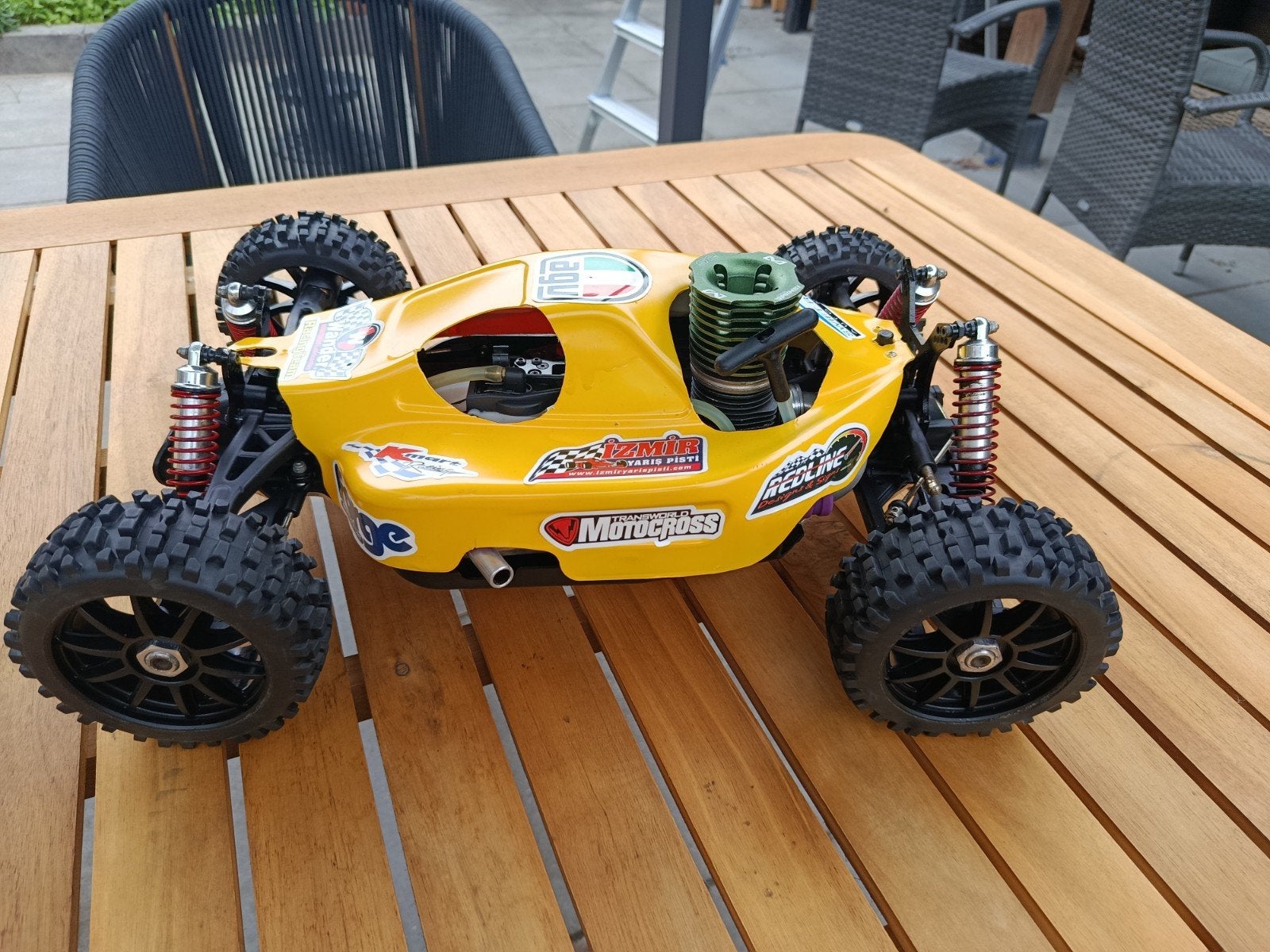 Nitro buggy, Ophalen of Verzenden, Zo goed als nieuw, Nitro, Auto offroad