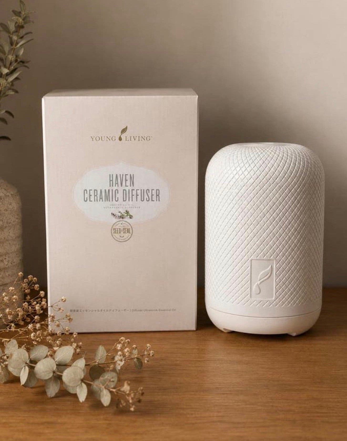 Luxe keramische nieuwe diffuser van Young Living nieuw, Ophalen of Verzenden, Nieuw