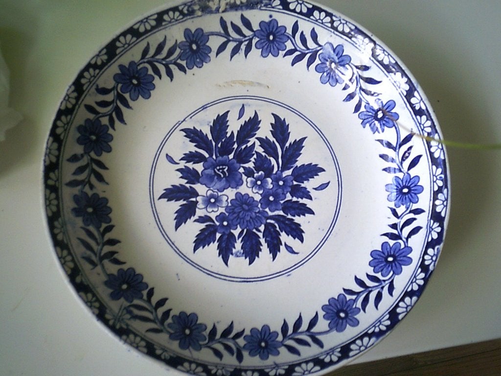 Societe ceramique rijstschaal decor??, Ophalen of Verzenden